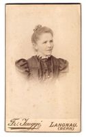 Fotografie Fr. Jaeggi, Langnau, Portrait