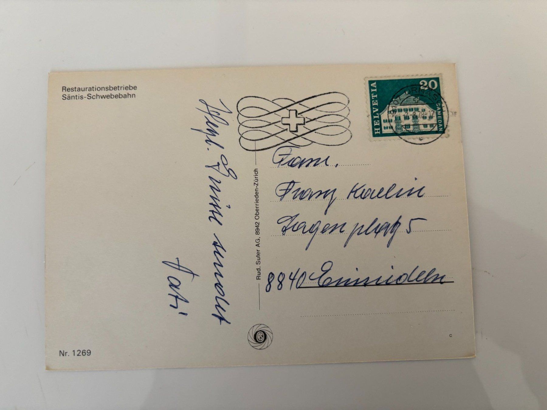 Cartes postales: Schwägalp - Säntis – D'occasion à Einsiedeln par maerkli58 1