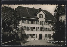 Oberrohrdorf, Gasthof Löwen mit Strasse
