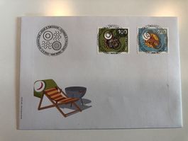 Sondermarken FERIEN 2024 FDC mit Bogenzähnung RRR !