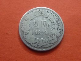 1/2 1878  -  Ungereinigt  -