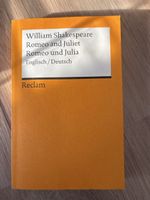Buch Reclam Romeo und Julia Englisch Deutsch zweisprachig