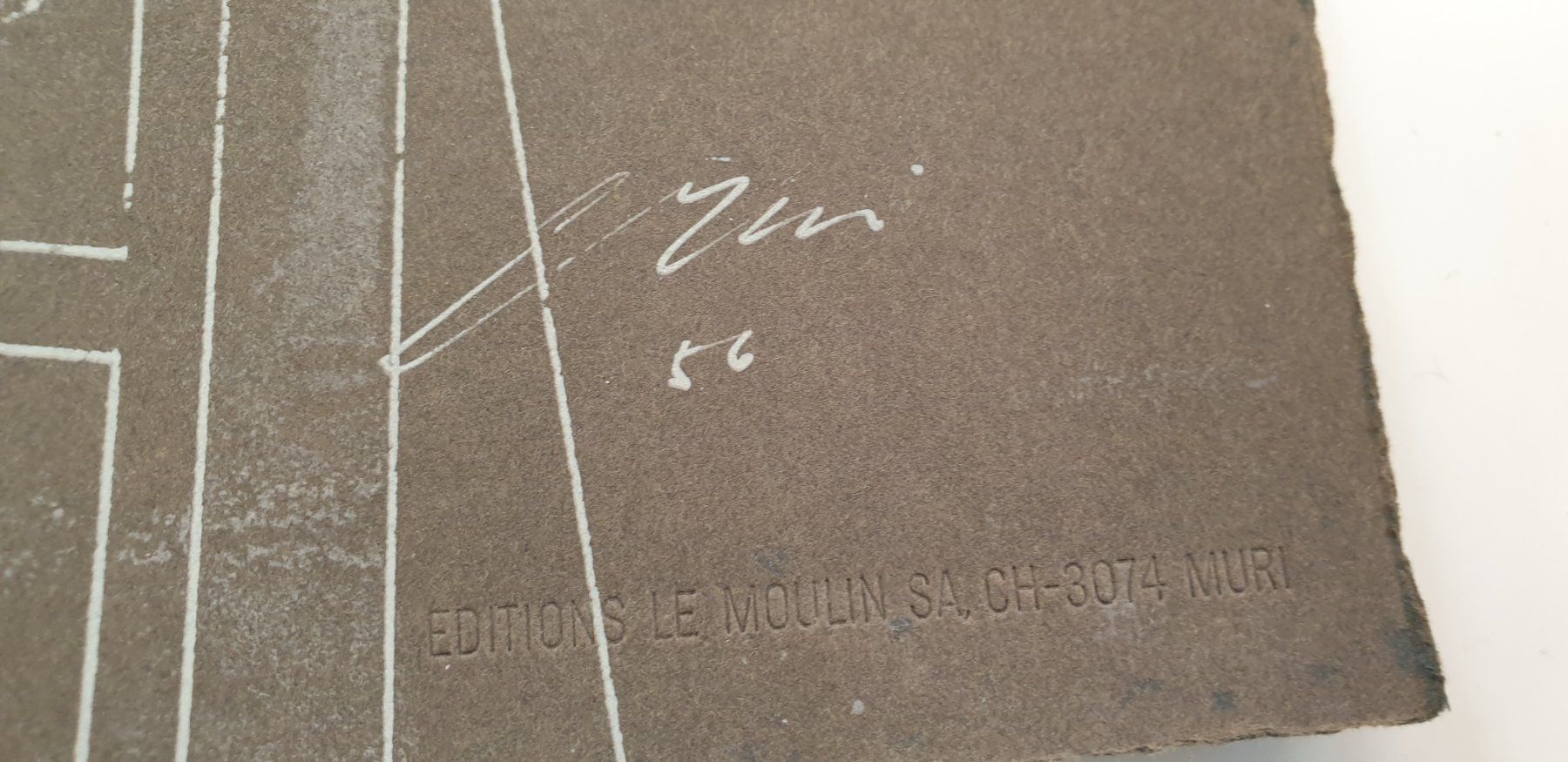 Grafica & Litografie: Hans Erni Editon Le Moulin SA 3074 Muri – Usato da Emmen venduto da magelan 3