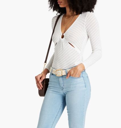 Last chance till 27 Aug New USD 245 Sandro cut-out top - S