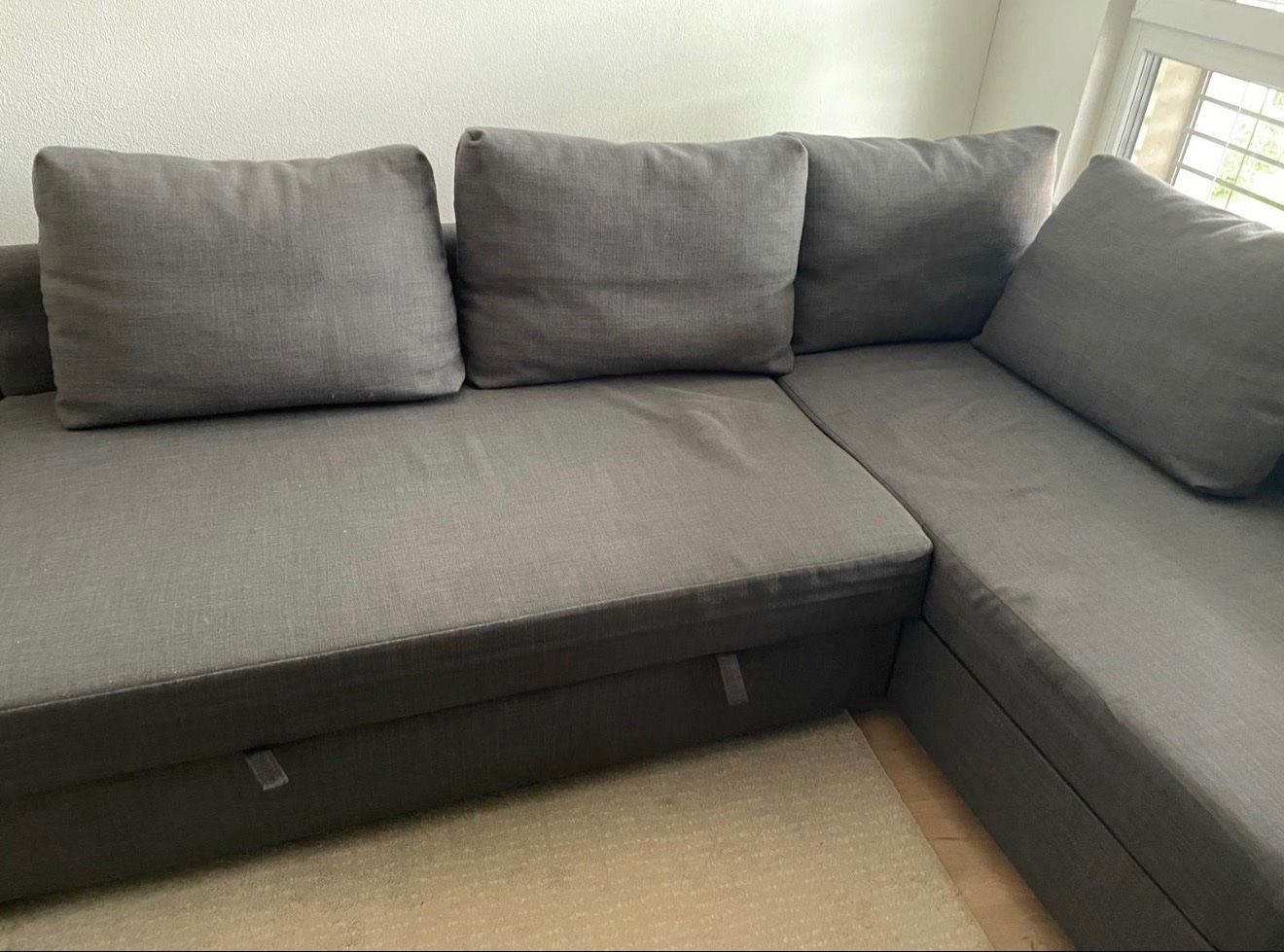 Ikea Sofas: Sofa mit Bettfunktion – D'occasion à oftringen par dry_hn6b