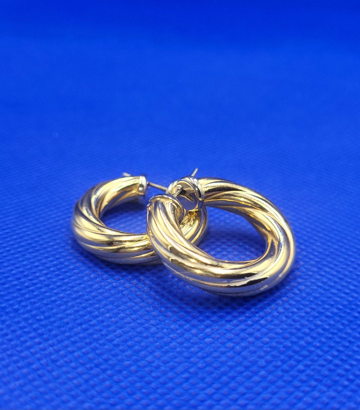 Orecchini pendenti & Orecchini a lobo: 18 Karat 750 Bicolour Gold Ohrringe – Usato da Wald ZH venduto da Aniade 9