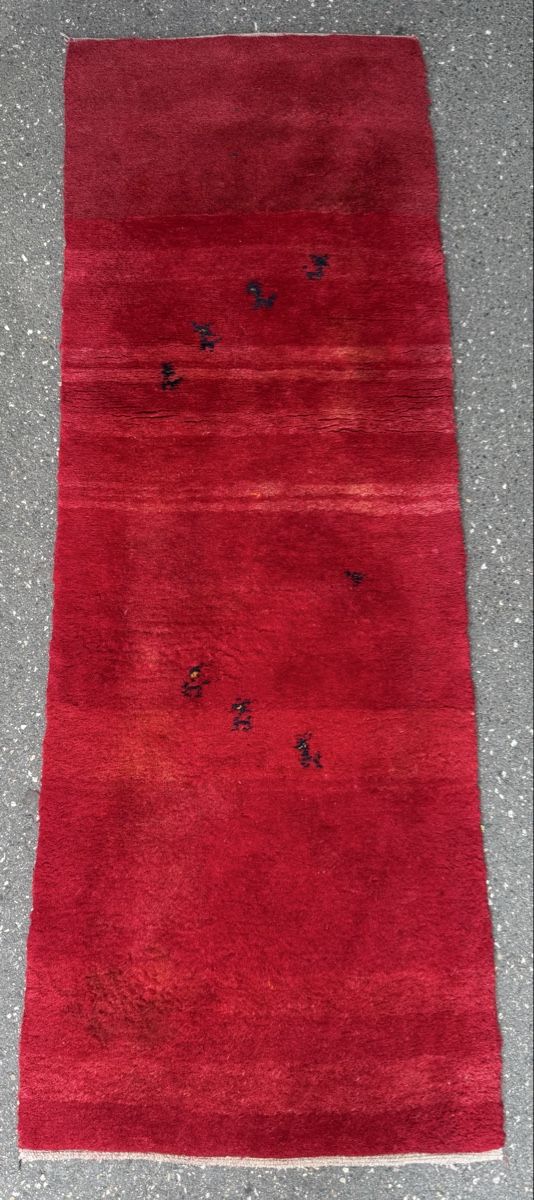 Gabbeh Teppiche: Gabbeh Perserteppich Läufer 199x69.cm  – Gebraucht aus Sempach von Star7