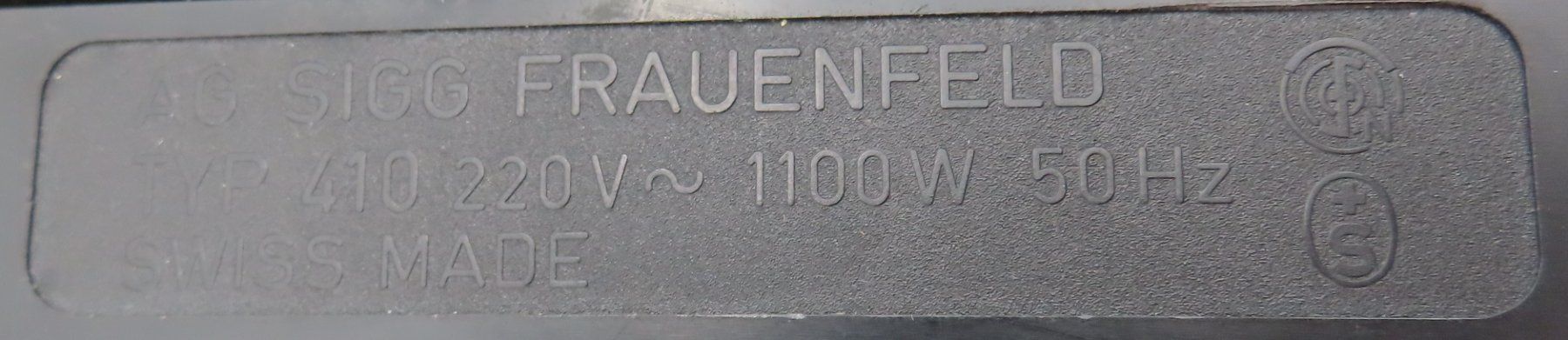 Sigg Küchengeräte: Sigg Raclette Set Typ 410 – Gebraucht aus Reinach BL von WBZ-Flohmarkt 8