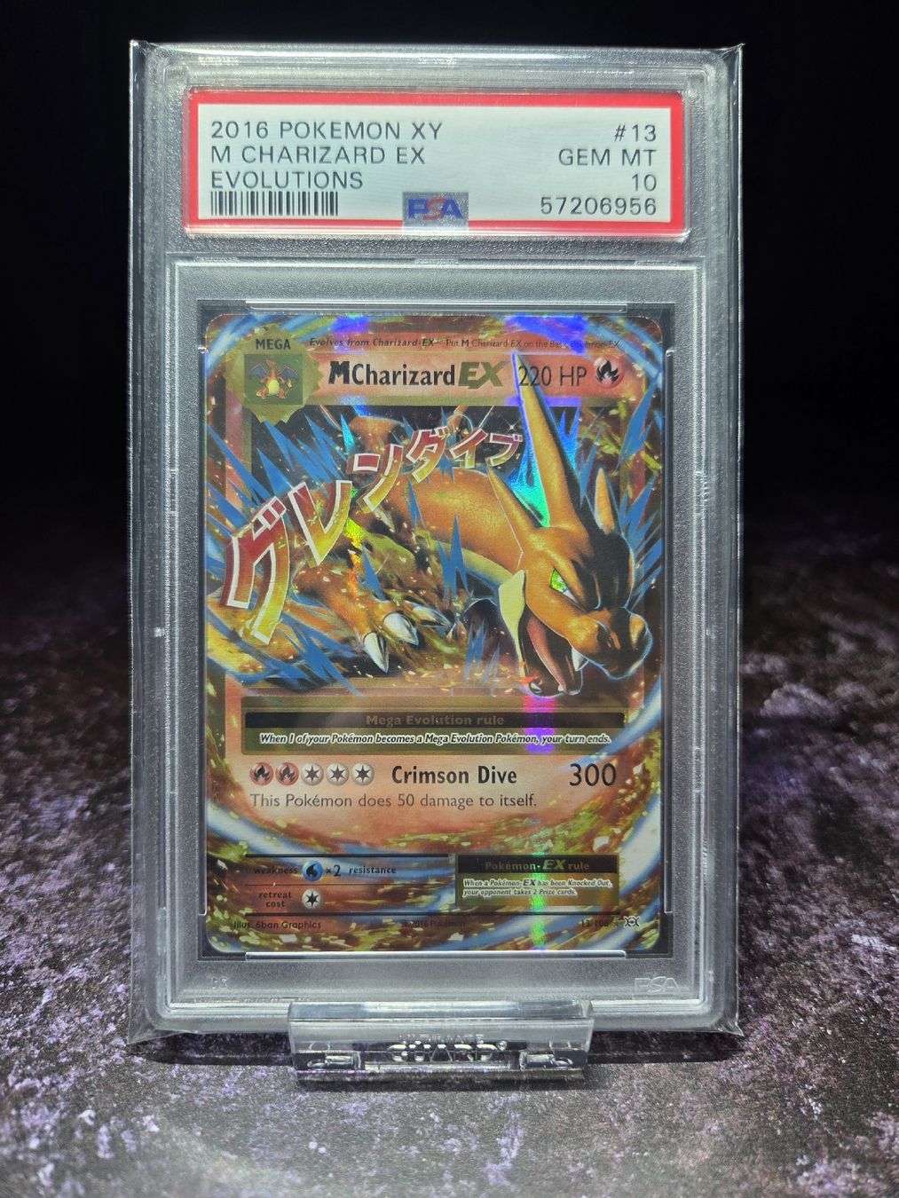 Pokémon Carte collezionabili: 2016 POKEMON XY EVOLUTIONS 13 M CHARIZARD EX PSA 10  – Usato da Lauerz venduto da gp9_zt9k