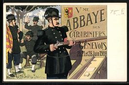 Genève, Schweizer Soldaten in Uniformen