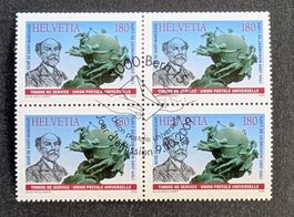 UPU-Z22/"100 Jahren Weltpostdenkmal" ET 4er Block (2009)