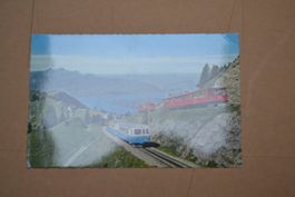 AK Rigi mit Bahn