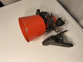 Leselampe / Souffleurlampe mit Klemme und beweglichem Arm
