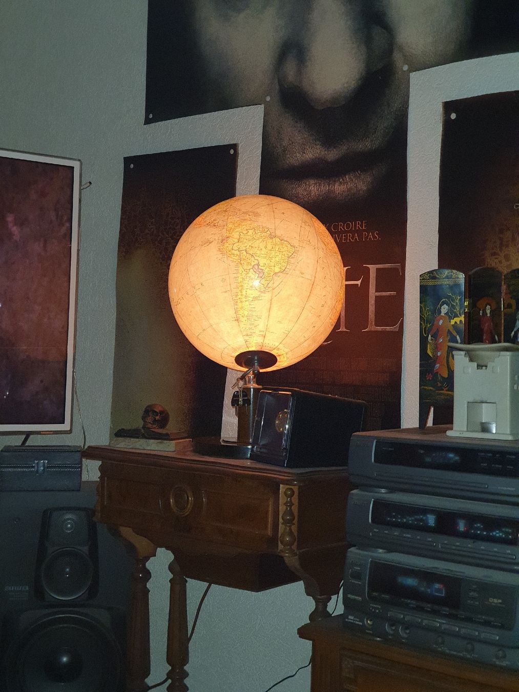 Sonstige Dekorationen & Accessoires: Vintage 1949 Globe Terrestre Colombus Dr Neuse – Gebraucht aus Tavannes von Alkatra-kkk666 4