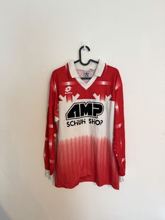 Orginal Vintage 90s Lotto Fussball Trikot Made in Italy XL