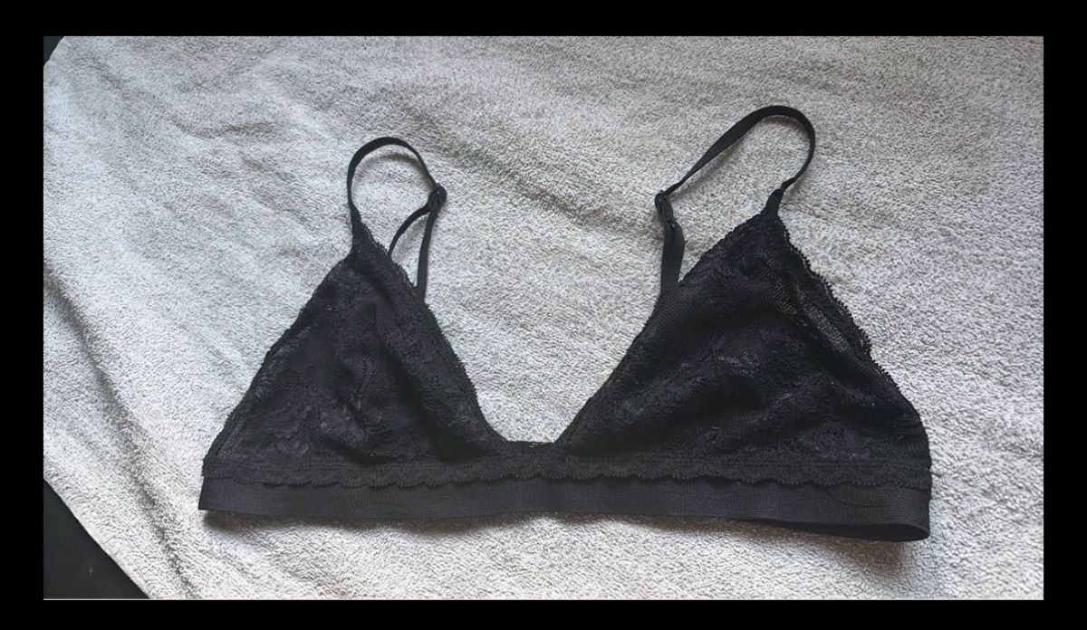Tops: Bralette Spitze Schwarz Groesse M  – Gebraucht aus Opfershofen TG von dan_nxk8 1