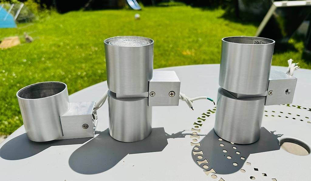 Lampade: 3 Wandlampen im Set Fr. 79.- – Usato da Wil SG venduto da san_5tzg 2