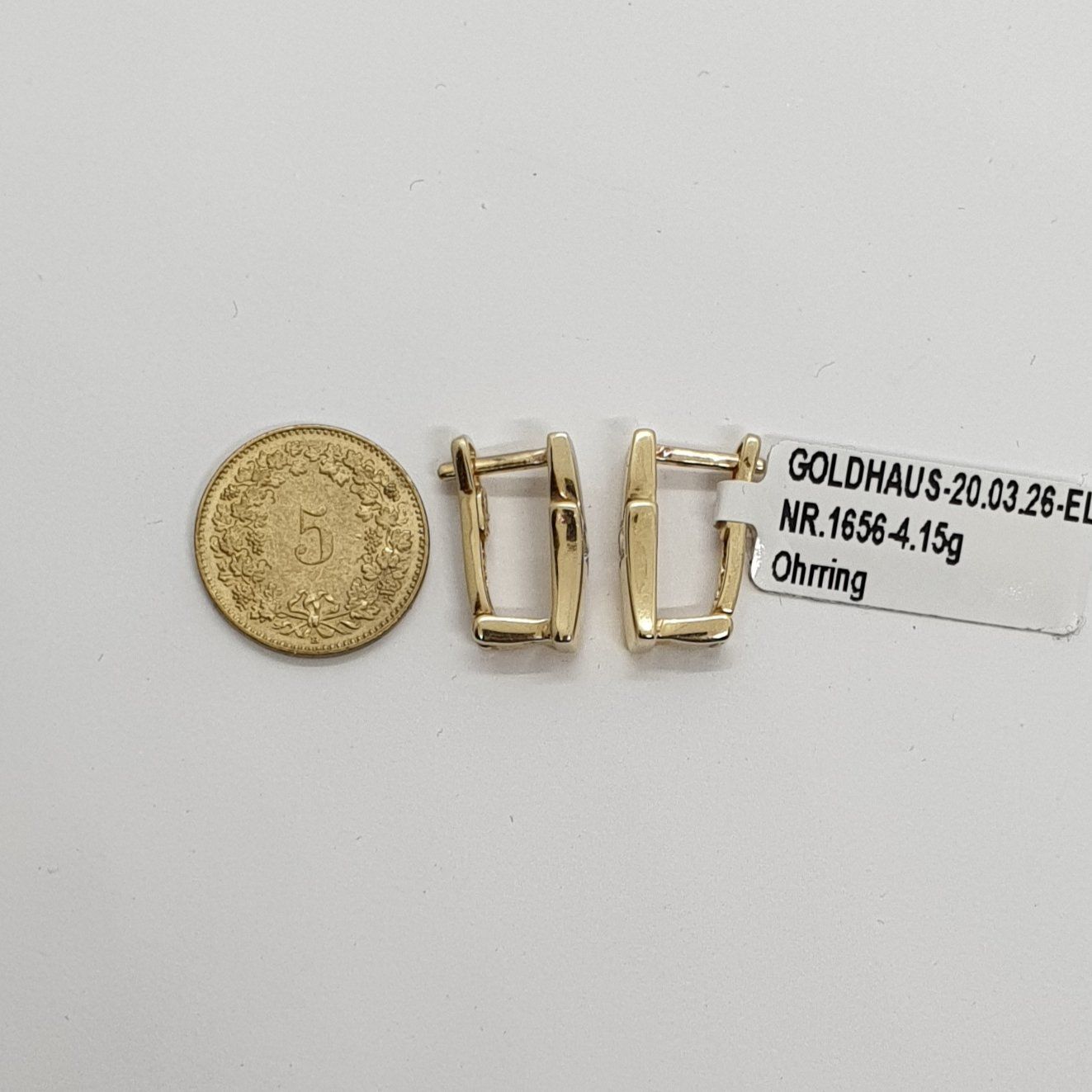 Ohrringe & -stecker: Echt 14K Gold Ohrring – Gebraucht aus Luzern von Goldhaus-Luzern 5