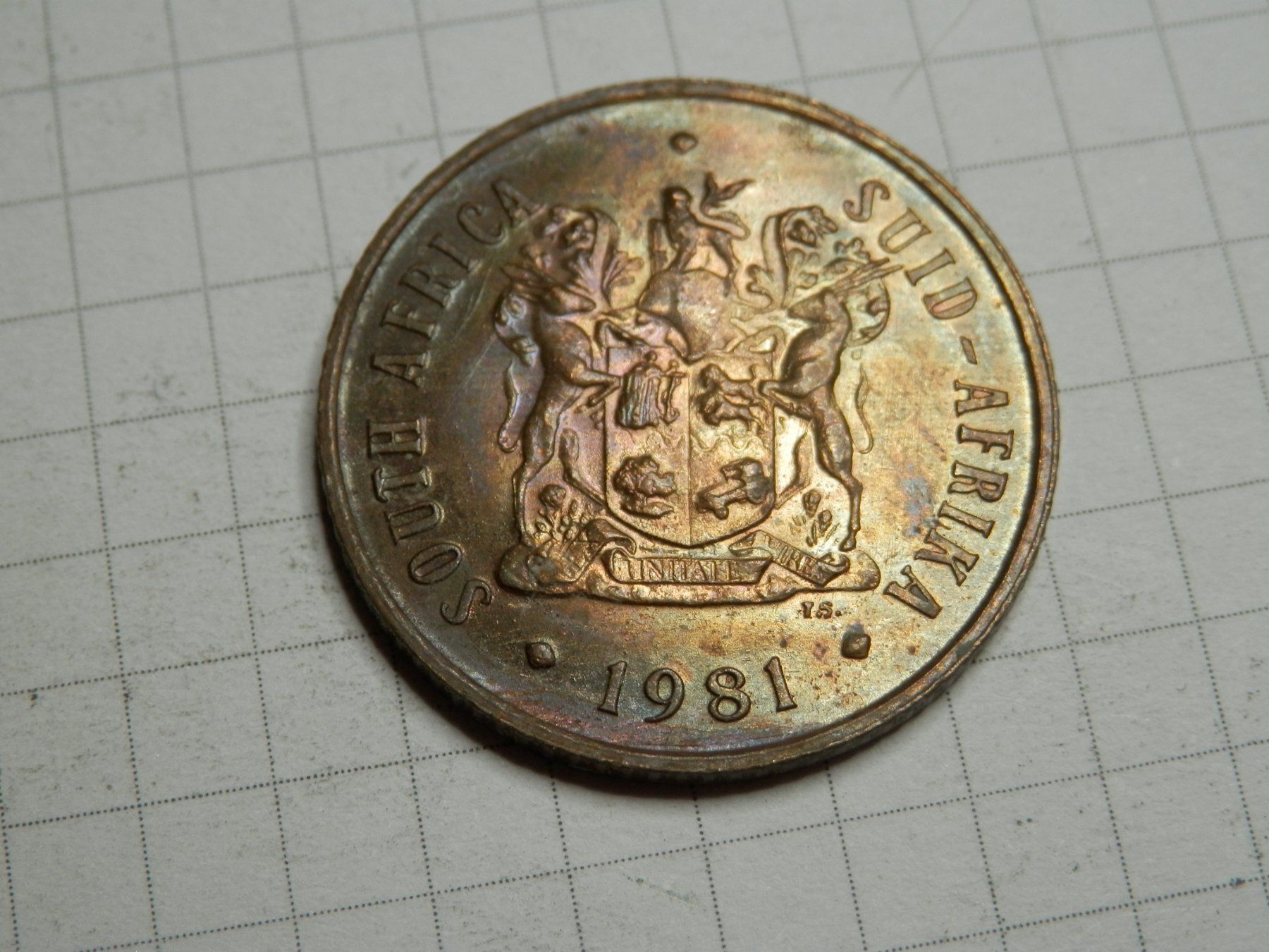 Tutti le monete: Südafrika  2 Cent, 1981 – Usato da Weiach venduto da weiach81