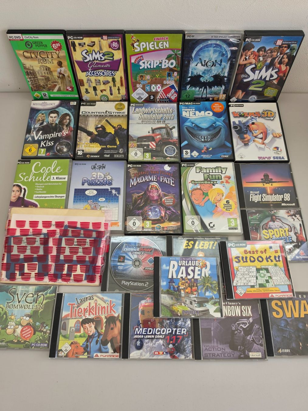 Giochi: PC / Computer Games - Sammlung - 66 Games – Usato da Birr venduto da DisDas