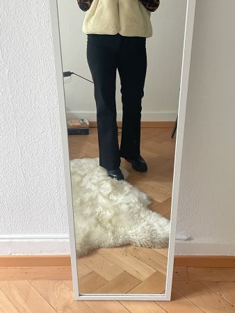 WON HUNDRED, Schwarze Jeans, Made in Italy, Gr. 28/32