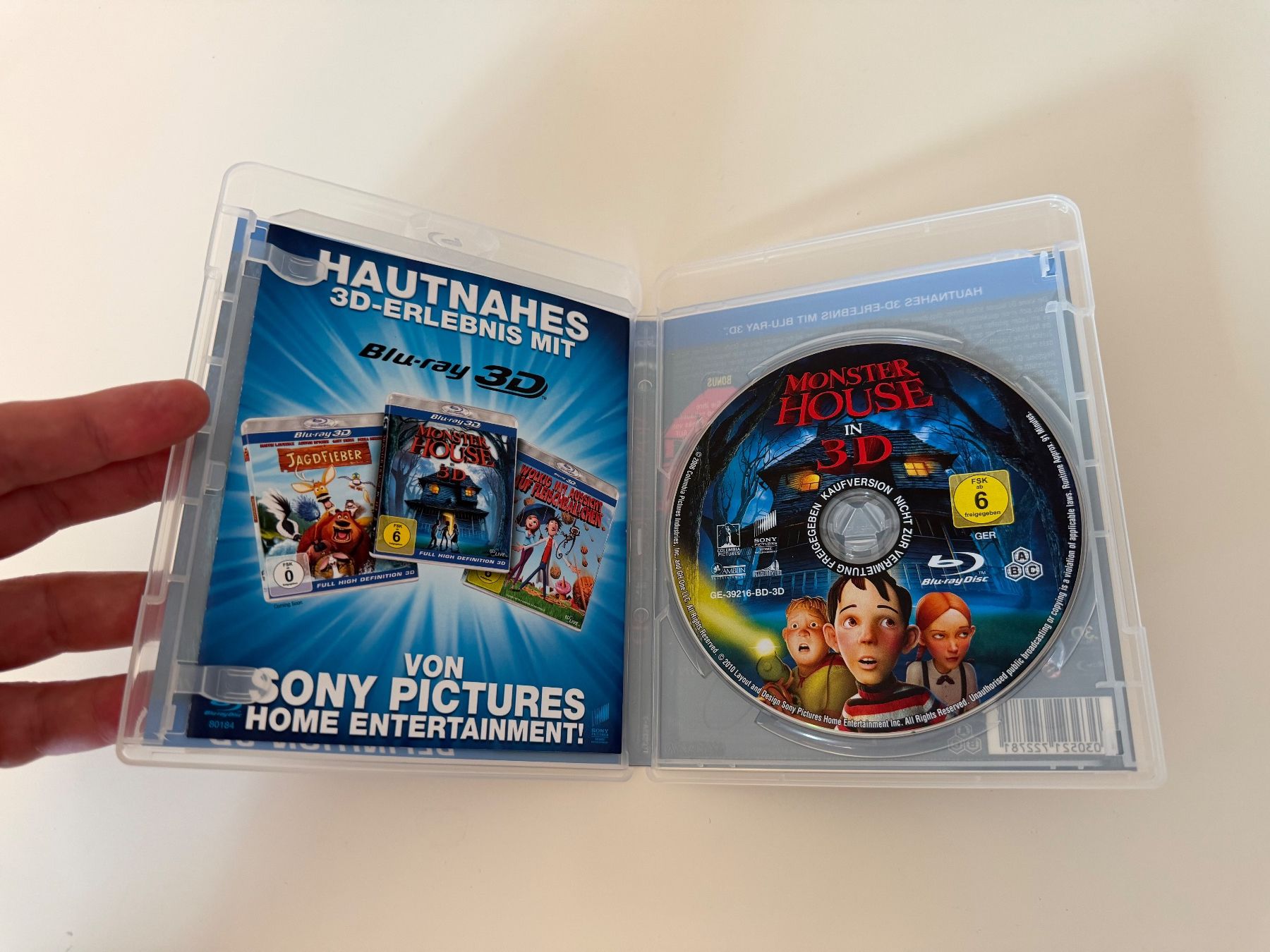 Alle DVDs: Blu-ray 3D Monster House 3D + 2D – Gebraucht aus Altstätten SG von sheamus 2