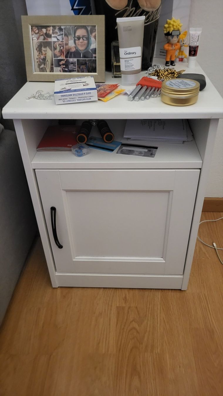 Nachttische: Nachttisch weiss – Gebraucht aus Dietikon von kef_yv9v
