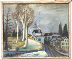 Aldo Galli (1905-1979) - Gemälde - Öl auf Platte - Hottingen
