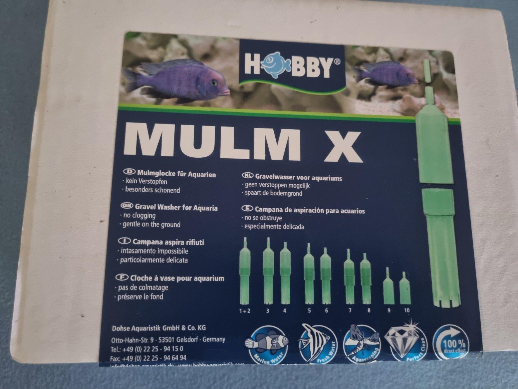Acquari: Hobby Aquaristik Mulm X Mulmglocke – Nuovo (secondo la descrizione) da Unterengstringen venduto da Panther 1