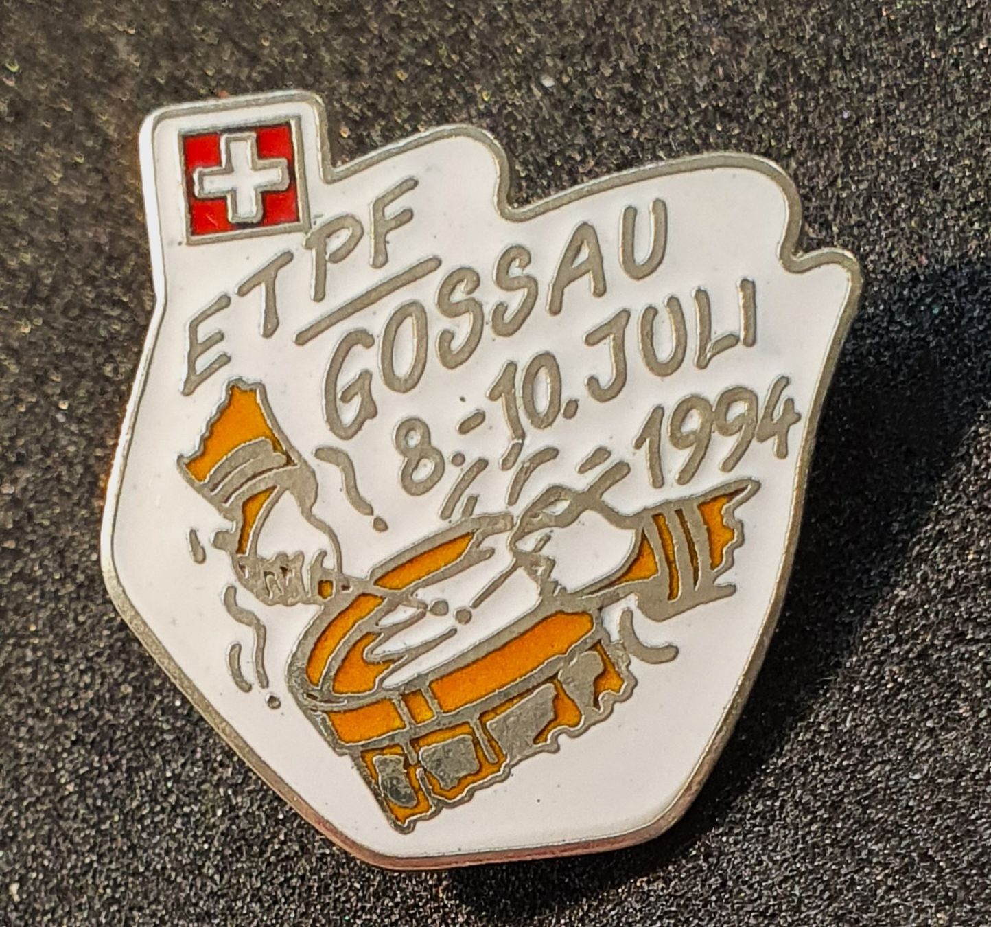 Strumenti musicali: S908 - Pin ETPF Gossau 1994 Trommel – Usato da Reinach BL venduto da Boston-Verkauf