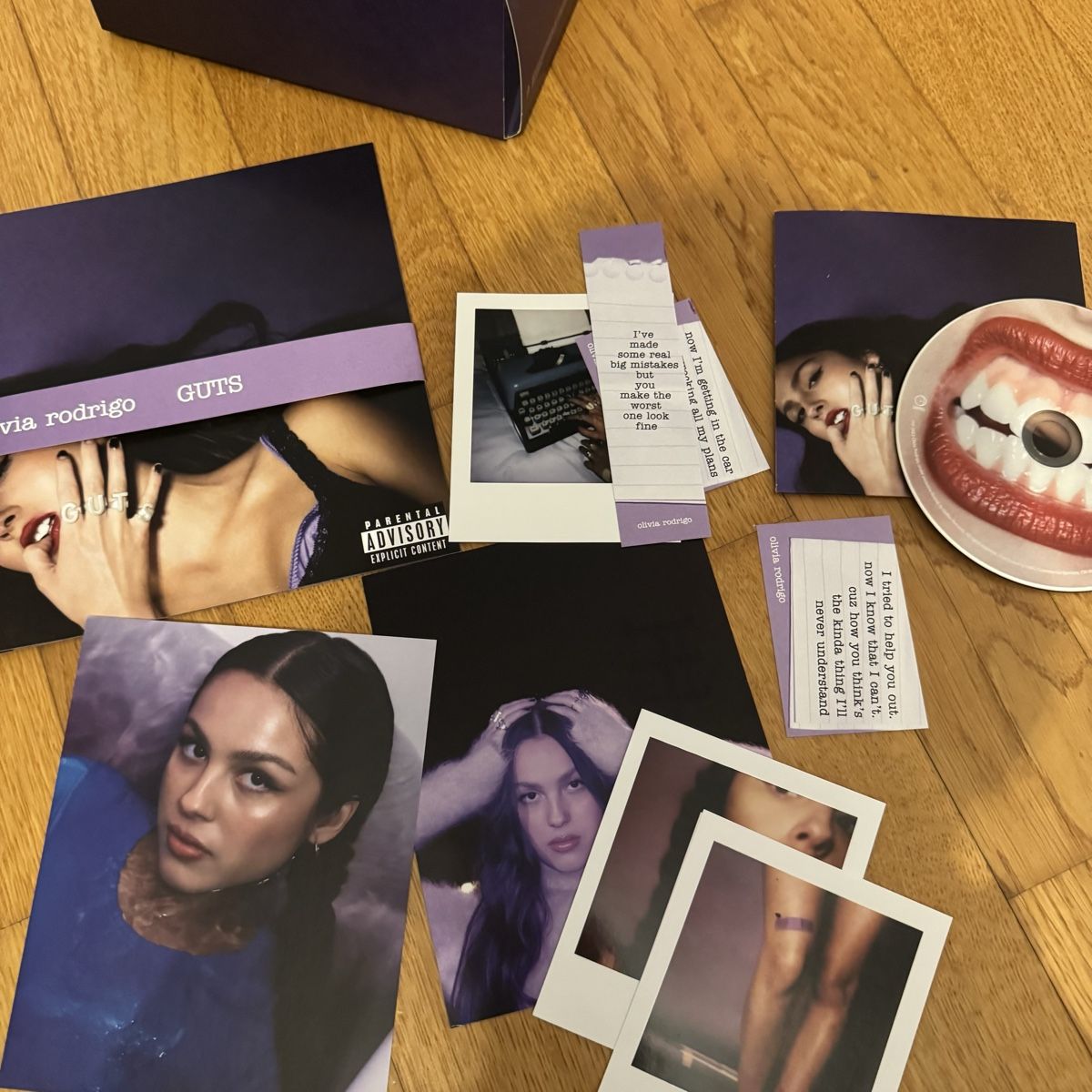 CD: Olivia Rodrigo Guts CD Special Edition – Nuovo (secondo la descrizione) da Sursee venduto da giu_205 2