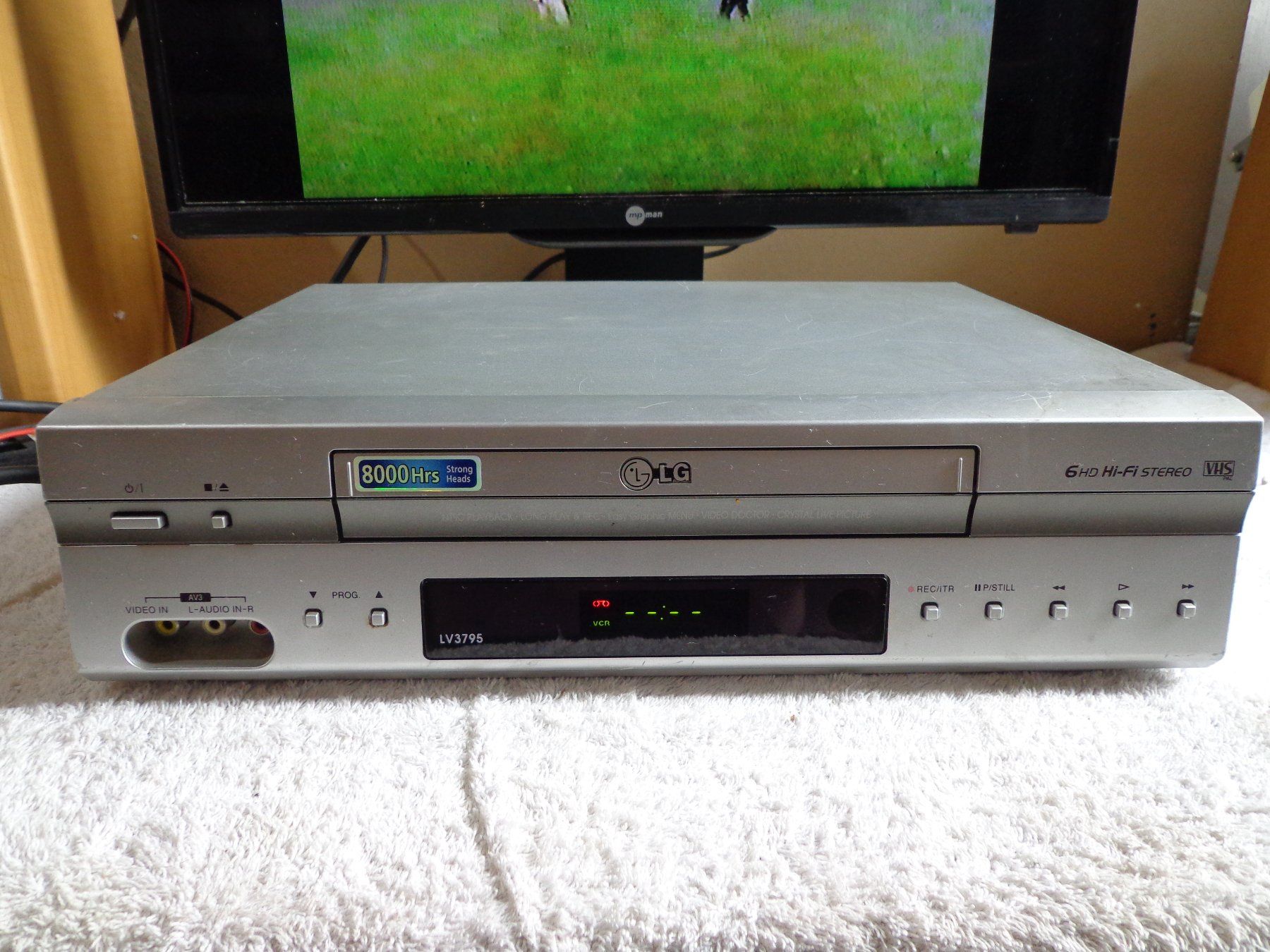 LG Aufnahmegeräte: LG LV3795 VHS Videorekorder – Gebraucht aus Ligornetto von Faffarel