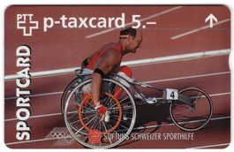 Heinz Frei Rollstuhlfahrer, Sportcard - FullFace Taxcard