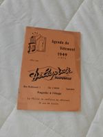 Agenda Vintage 1949/1950 - Delapraz Confection Lausanne