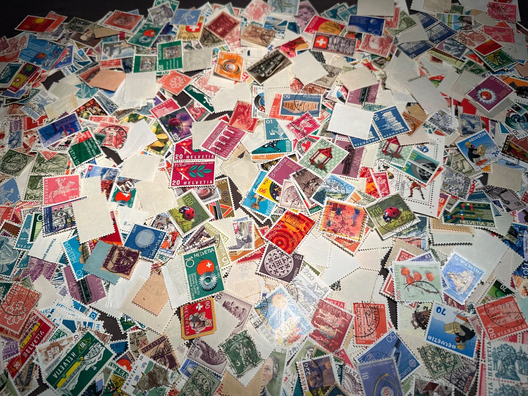 Tutti i francobolli: Grosse Sammlung Briefmarken Lose – Usato da Stettfurt venduto da 2442 5