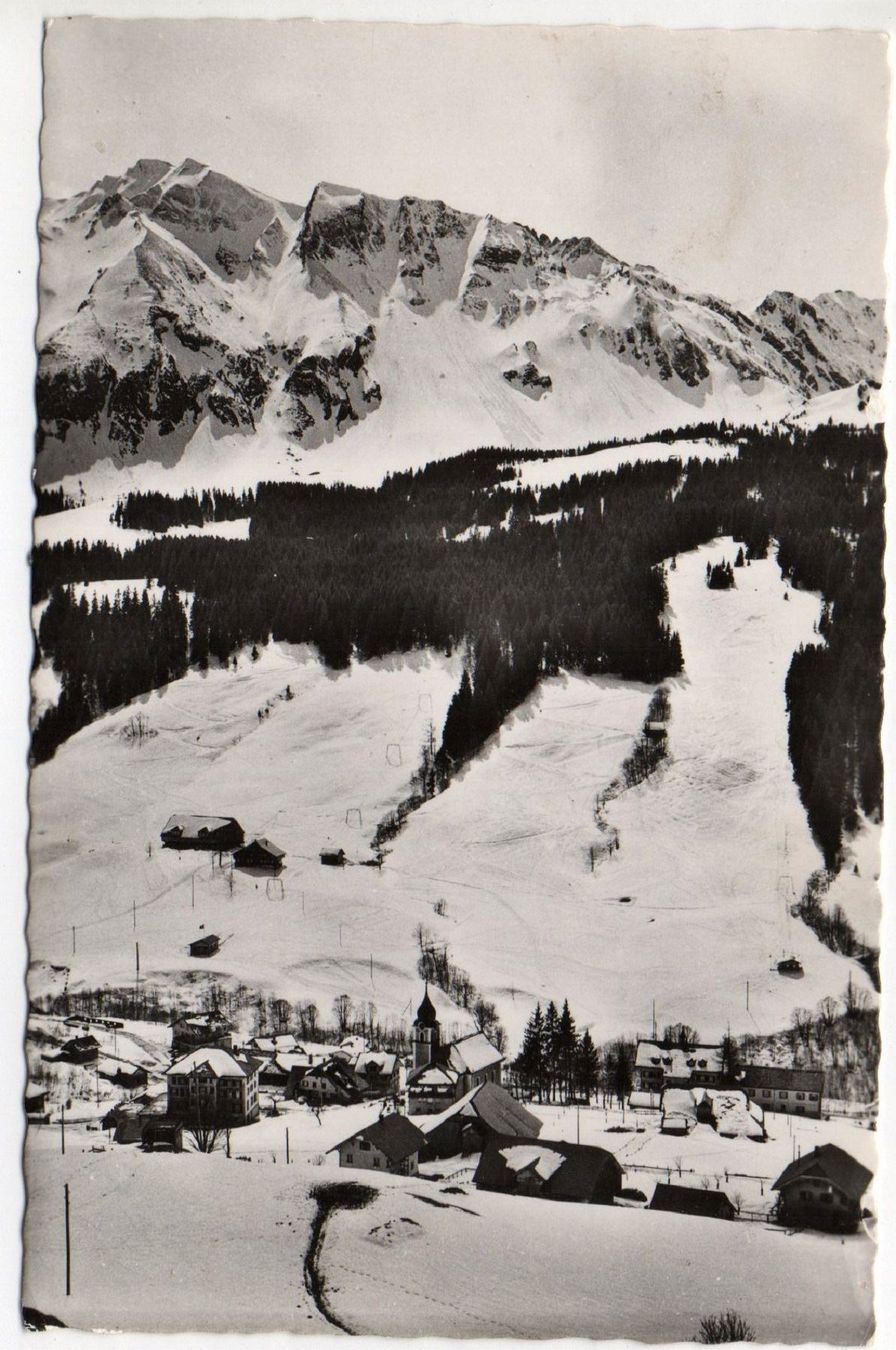Cartoline postali: SÖRENBERG Rest. Alpenrösli Lipp-Schnider – Usato da Jona venduto da philajona