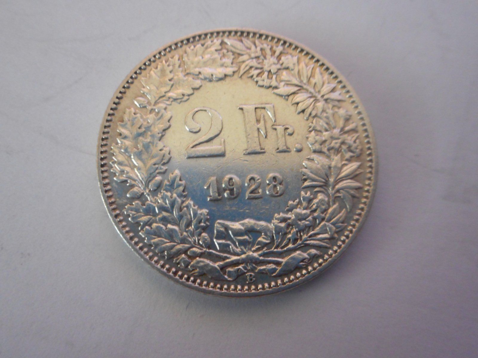 Toutes les monnaies: 2 Fr. 1928 silber – D'occasion à Kriegstetten par pizlad2010 1