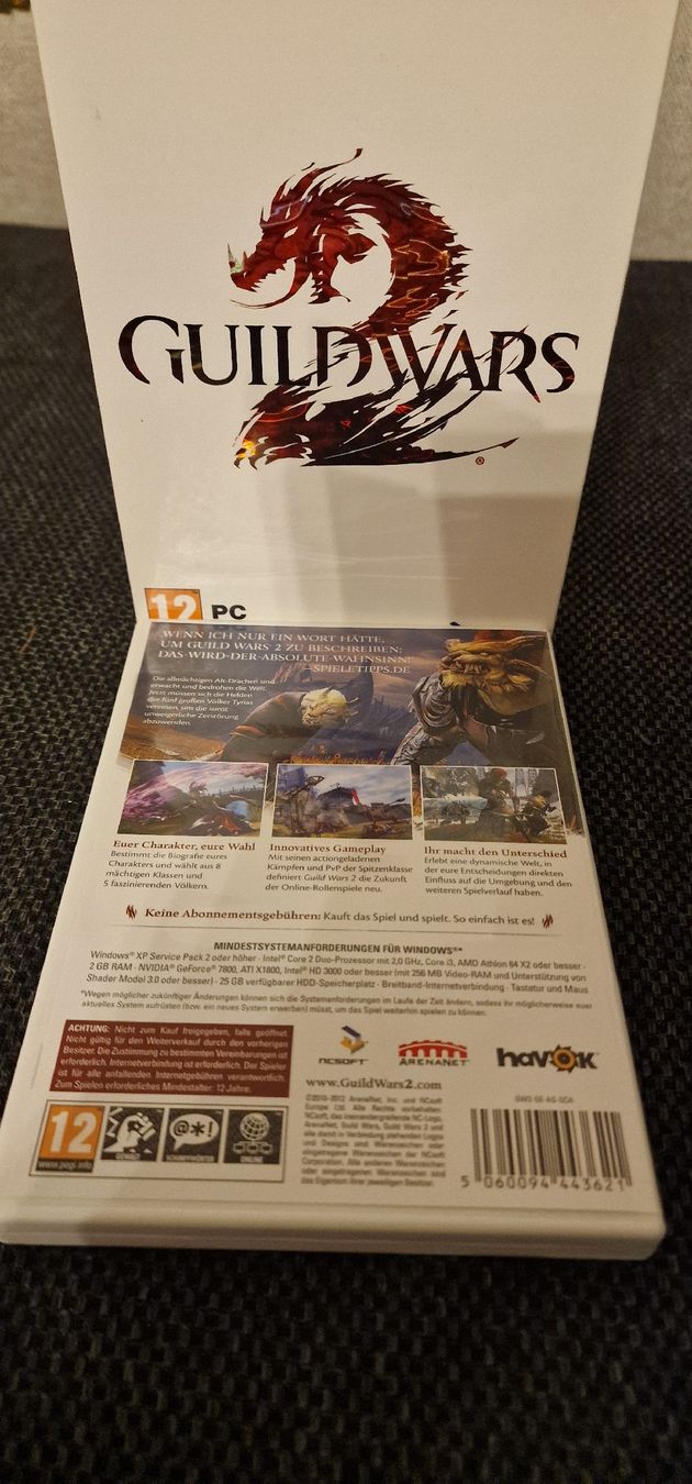Giochi: Game Guild Wars 2 PC DVD Spiel USK 12 – Usato da Romanshorn venduto da REALJessiB 1