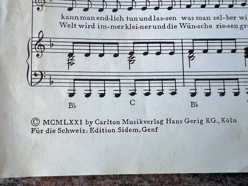 Noten Antik Schön ist es auf der Welt zu sein Foxtrott Kaufen auf