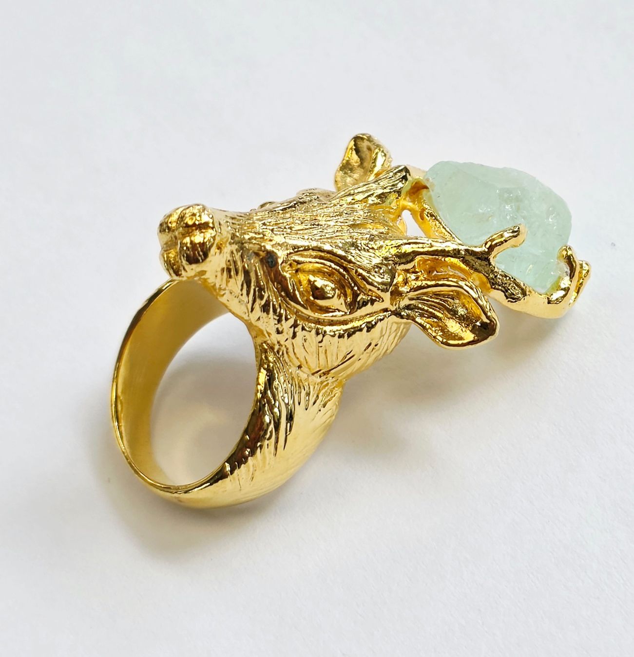 Anelli: Tiermotiv Fingerring Hirsch – Nuovo (secondo la descrizione) da Zürich venduto da benedikt12 8