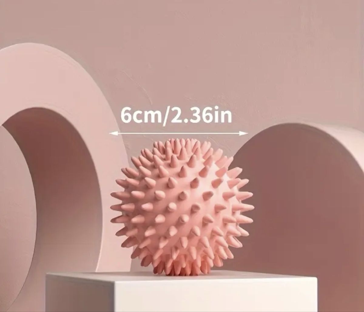 Dispositivi per massaggi: Massageball, Igelball, pink, neuwertig – Nuovo e nell'imballaggio originale da Siebnen venduto da koschitoschi 3