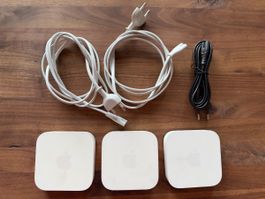 3x Apple AirPort Express WiFi Router, Modell A1392