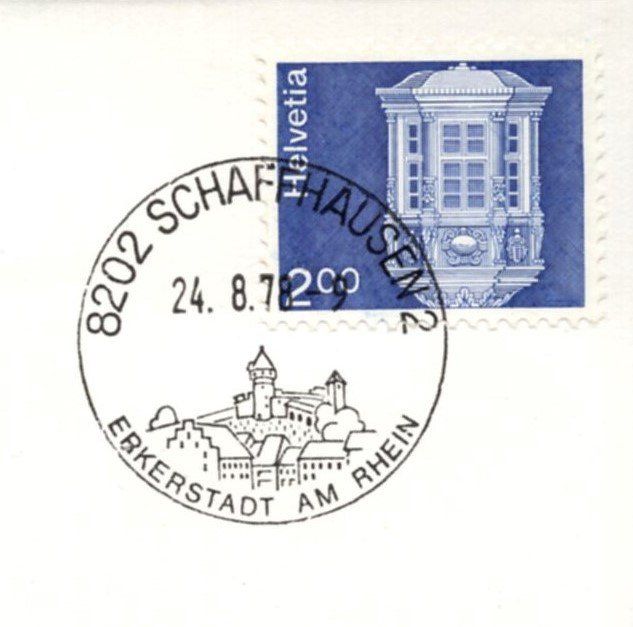 Tutti i francobolli: 24.8.78 / Fr. 2.00 Papieränderungen - FDC – Usato da Aarau venduto da kufi44 1