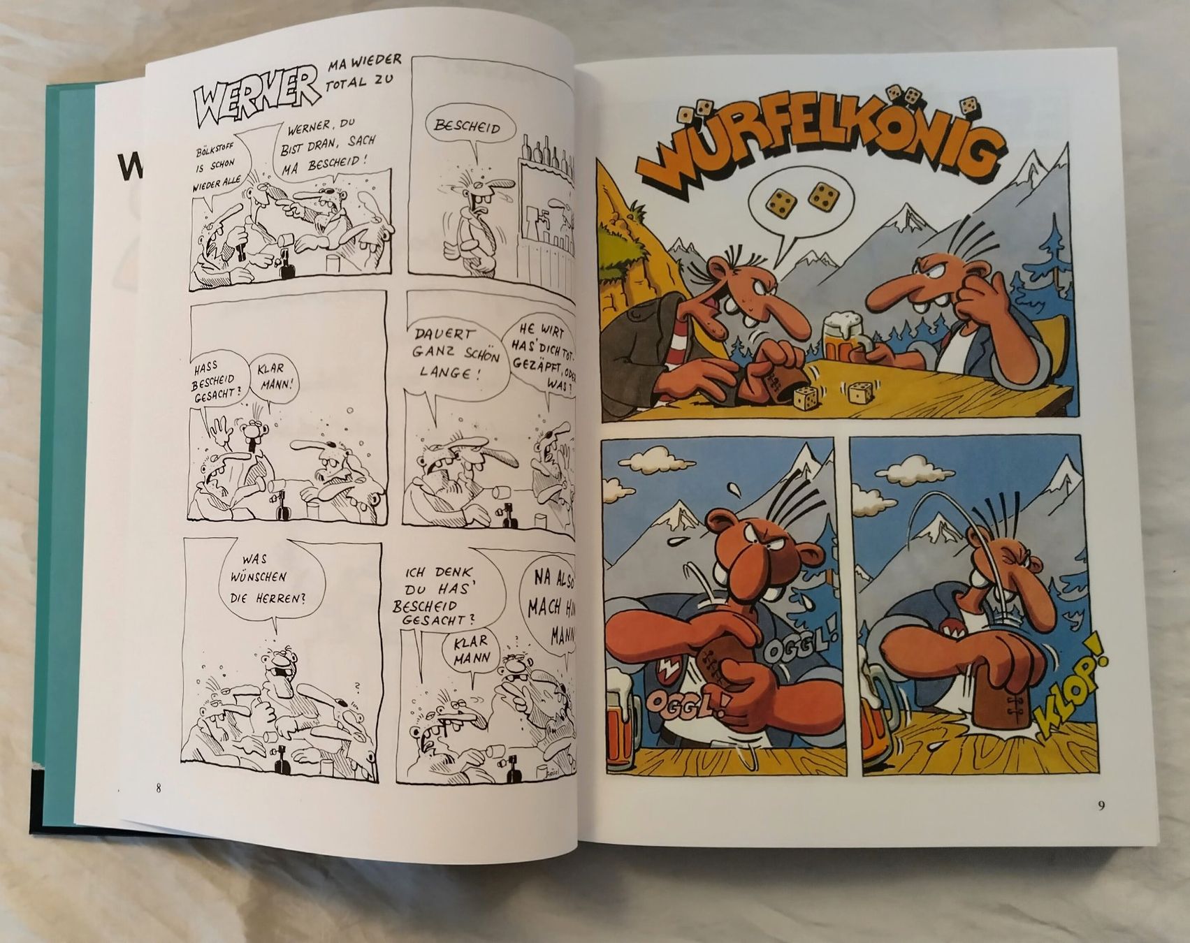 Fumetti: Brösel - Werner / Comic Hardcover mit 192 Seiten ab Fr. 5.- – Usato da Bellach venduto da JingleJerry 3