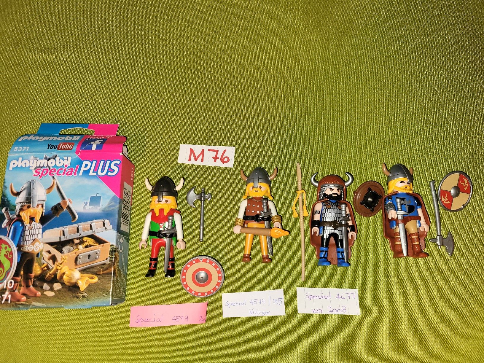 Playmobil Giocattoli: Playmobil Wikinger,Specials M76 – Usato da Aarberg venduto da Fink010