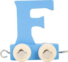 Buchstabenzug Wagen " F bunt "