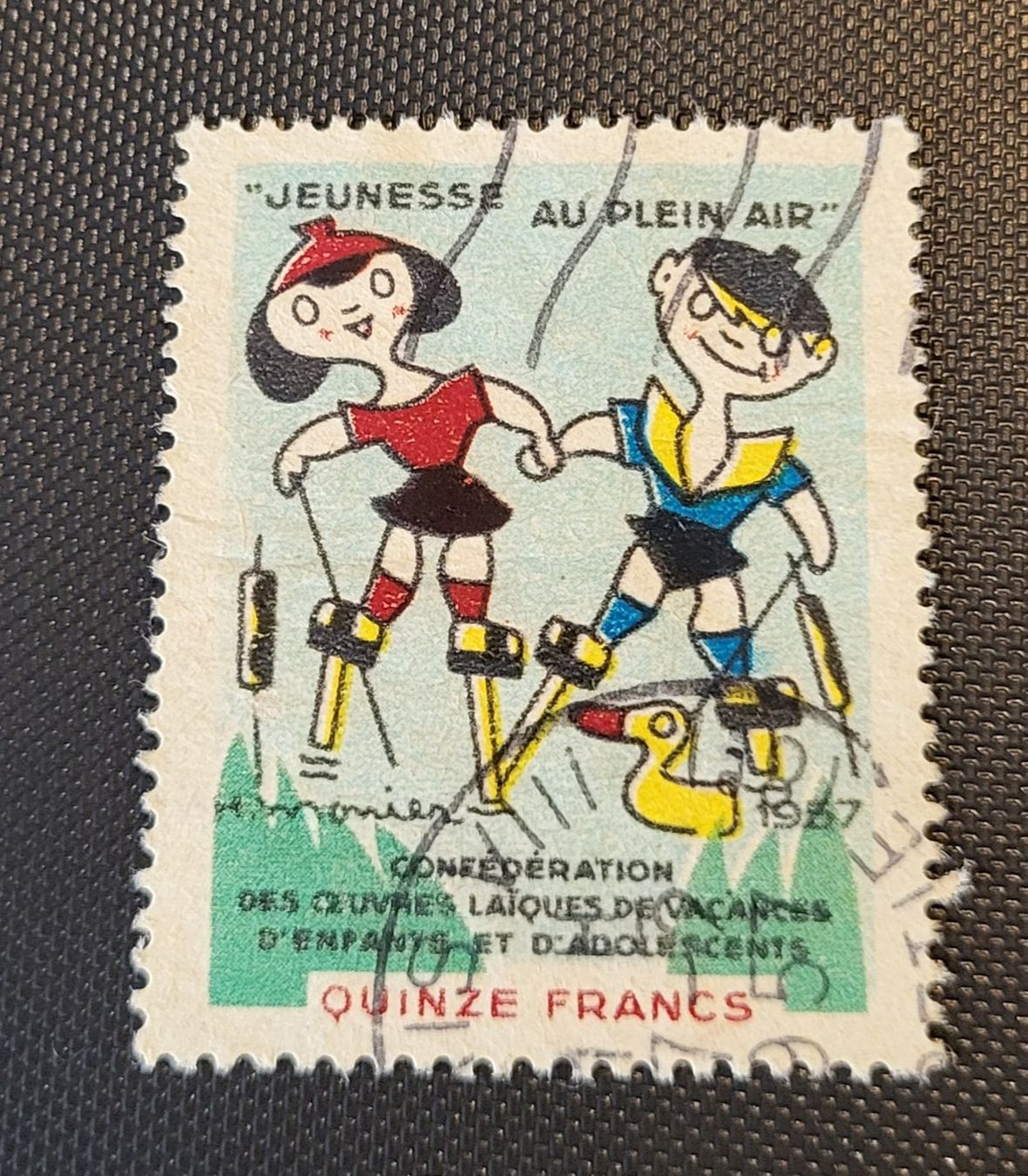 Tutti i francobolli: Frankreich Cinderella alte briefmarke – Usato da St Gallen venduto da Stampsalshobby