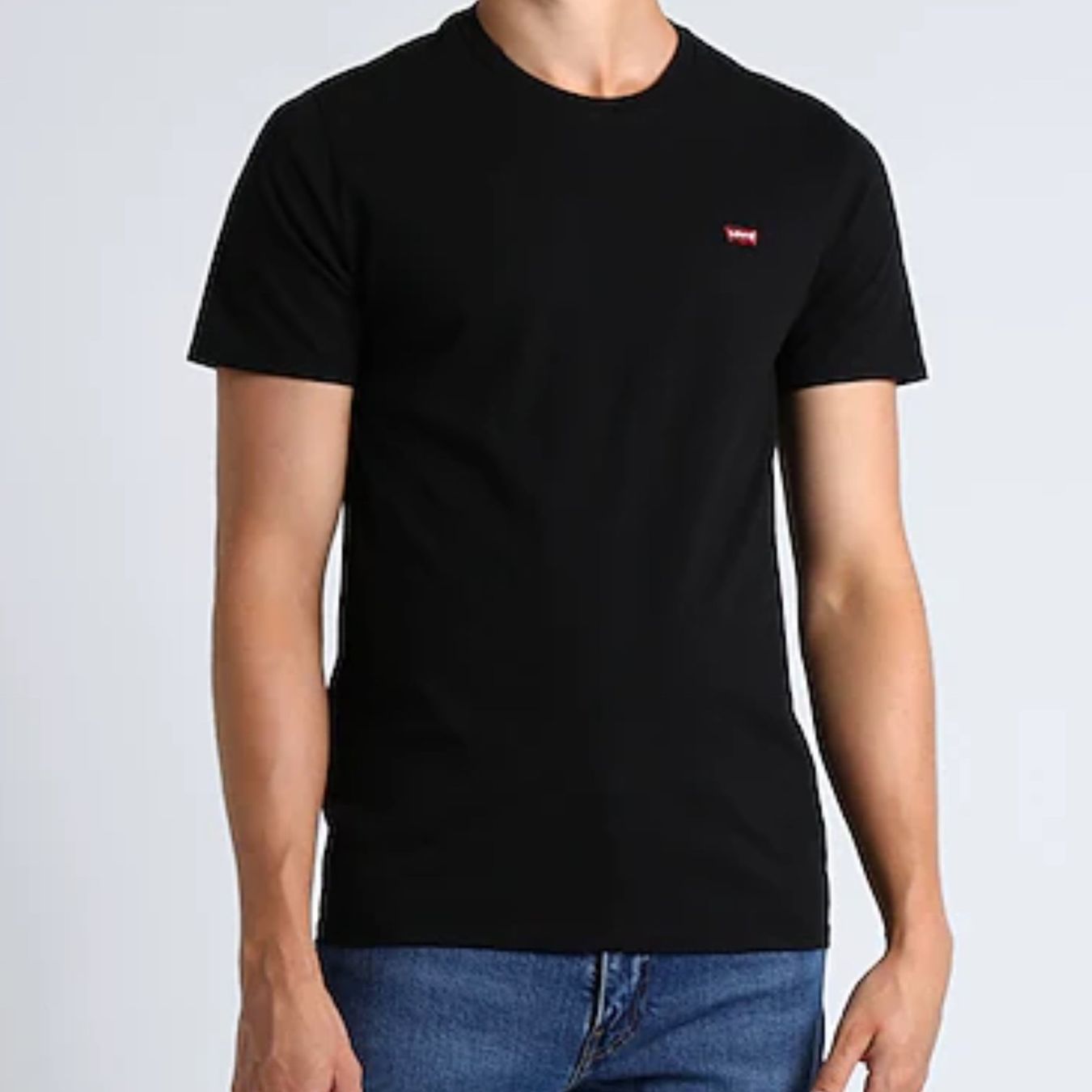 Levi's T-Shirts: T-Shirt Levi's noir Logo Mini – Gebraucht aus Thônex von Suisse.Shopping