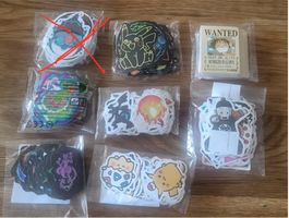 8 diversi  Adesivi Pokémon e altri ancora Nuovi - Impe