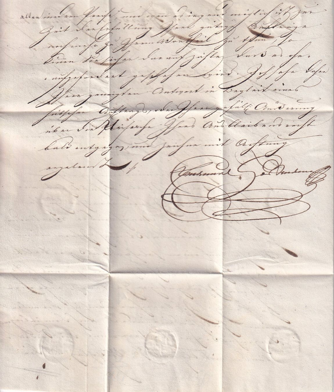 Tutti i francobolli: 1819 Faltbrief BASEL - KEMPTEN – Usato da Endingen venduto da haifu 2